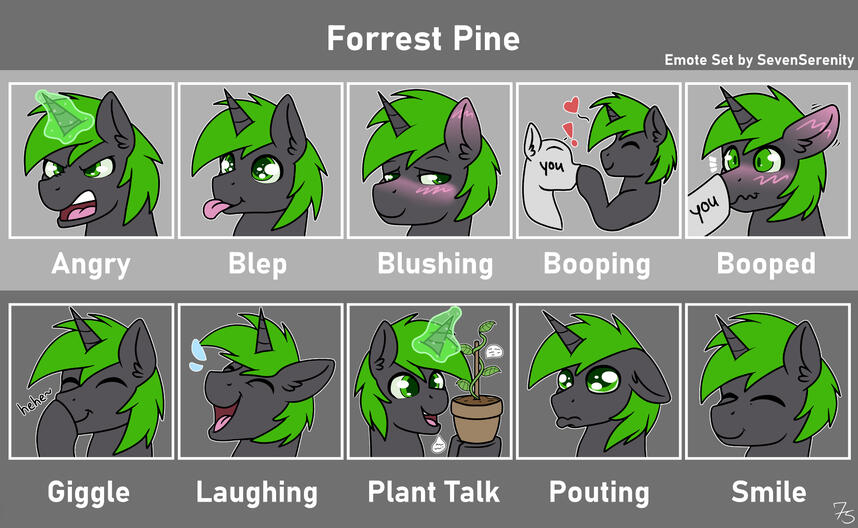 Forest Pine Emote Set